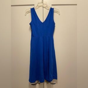 Royal Blue Cotton Sun Dress